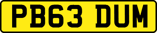 PB63DUM