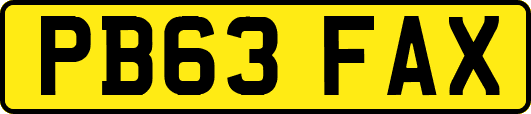 PB63FAX