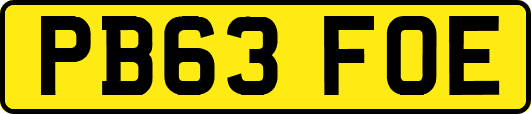 PB63FOE