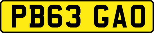 PB63GAO