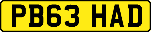 PB63HAD