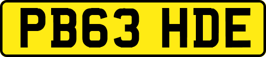 PB63HDE