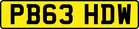 PB63HDW