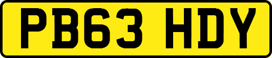 PB63HDY