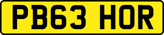 PB63HOR