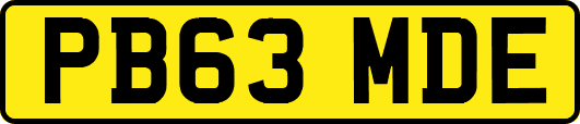 PB63MDE