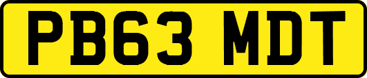 PB63MDT