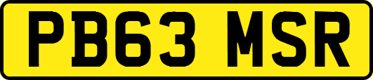 PB63MSR