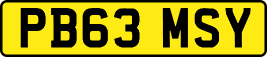 PB63MSY