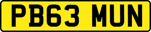 PB63MUN