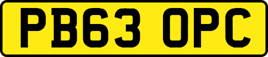 PB63OPC