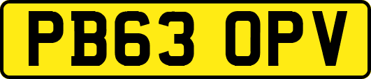 PB63OPV