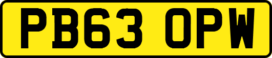 PB63OPW