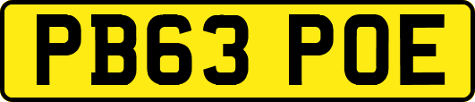 PB63POE