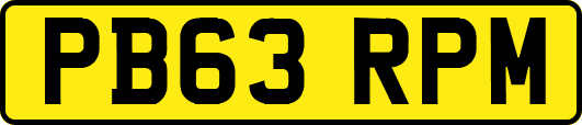 PB63RPM