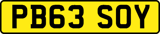 PB63SOY