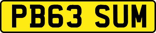 PB63SUM
