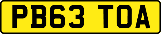 PB63TOA