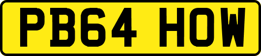 PB64HOW