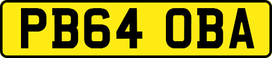 PB64OBA