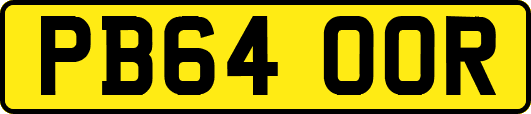 PB64OOR