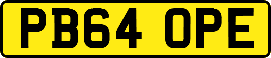 PB64OPE