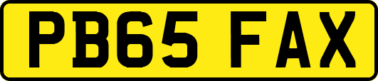 PB65FAX