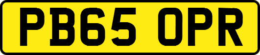 PB65OPR
