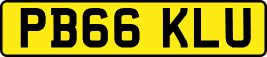 PB66KLU