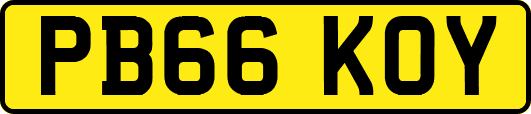 PB66KOY