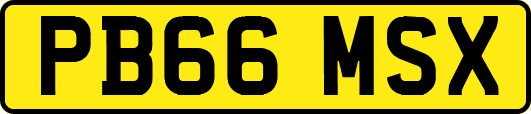 PB66MSX