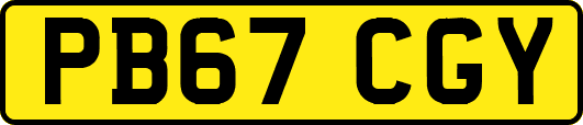 PB67CGY