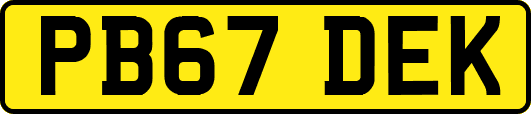 PB67DEK