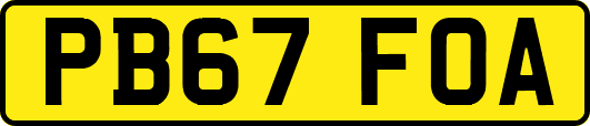 PB67FOA