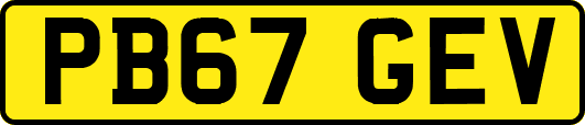 PB67GEV