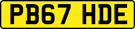 PB67HDE