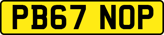 PB67NOP