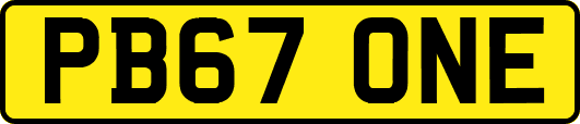 PB67ONE