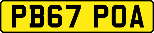 PB67POA