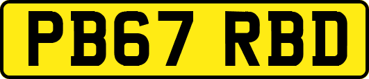 PB67RBD