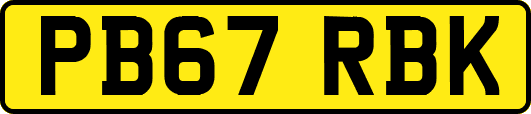 PB67RBK