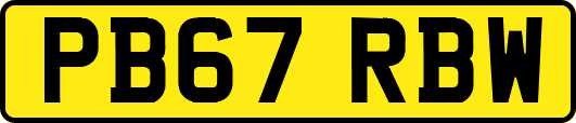 PB67RBW