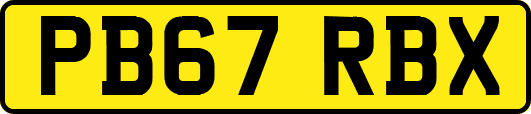 PB67RBX