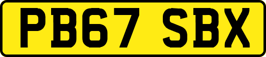 PB67SBX