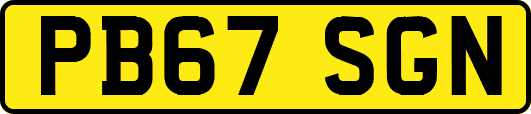 PB67SGN