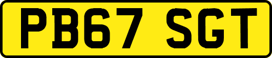 PB67SGT