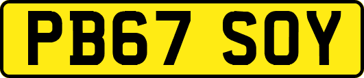 PB67SOY