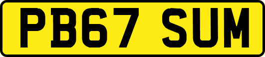 PB67SUM