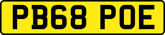 PB68POE
