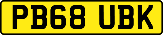 PB68UBK